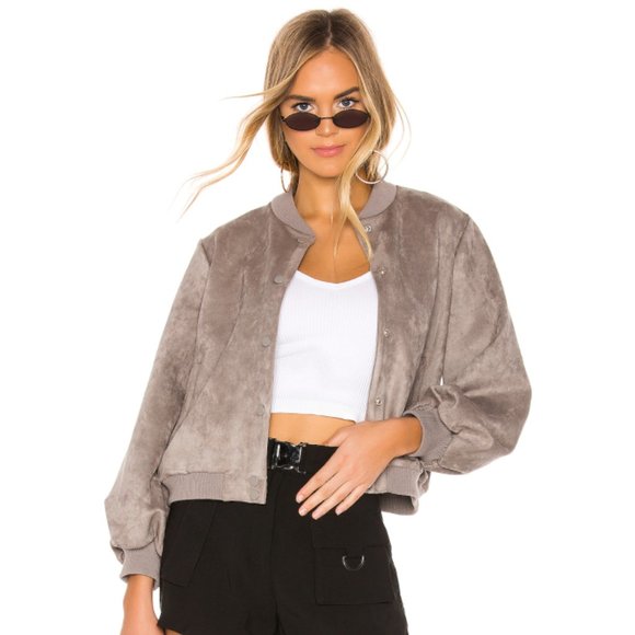 superdown Jackets & Blazers - NEW Superdown Emily Button Up Jacket Gray B10